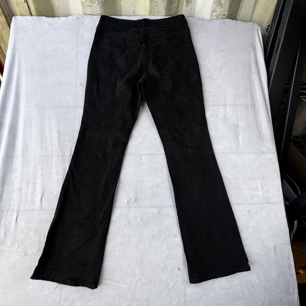 Universal Thread High Rise Bootcut Jeans Womens 8/29R Black Denim Washed Grunge